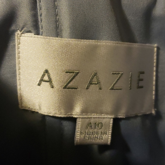 Azazie A-Line/Princess One-Shoulder Dress - Picture 6 of 6